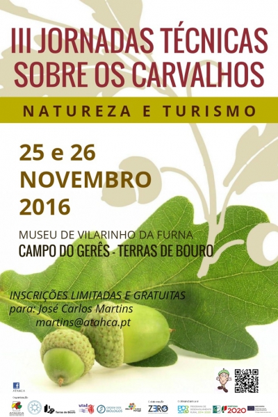 III JORNADAS TÉCNICAS SOBRE OS CARVALHOS – 2016